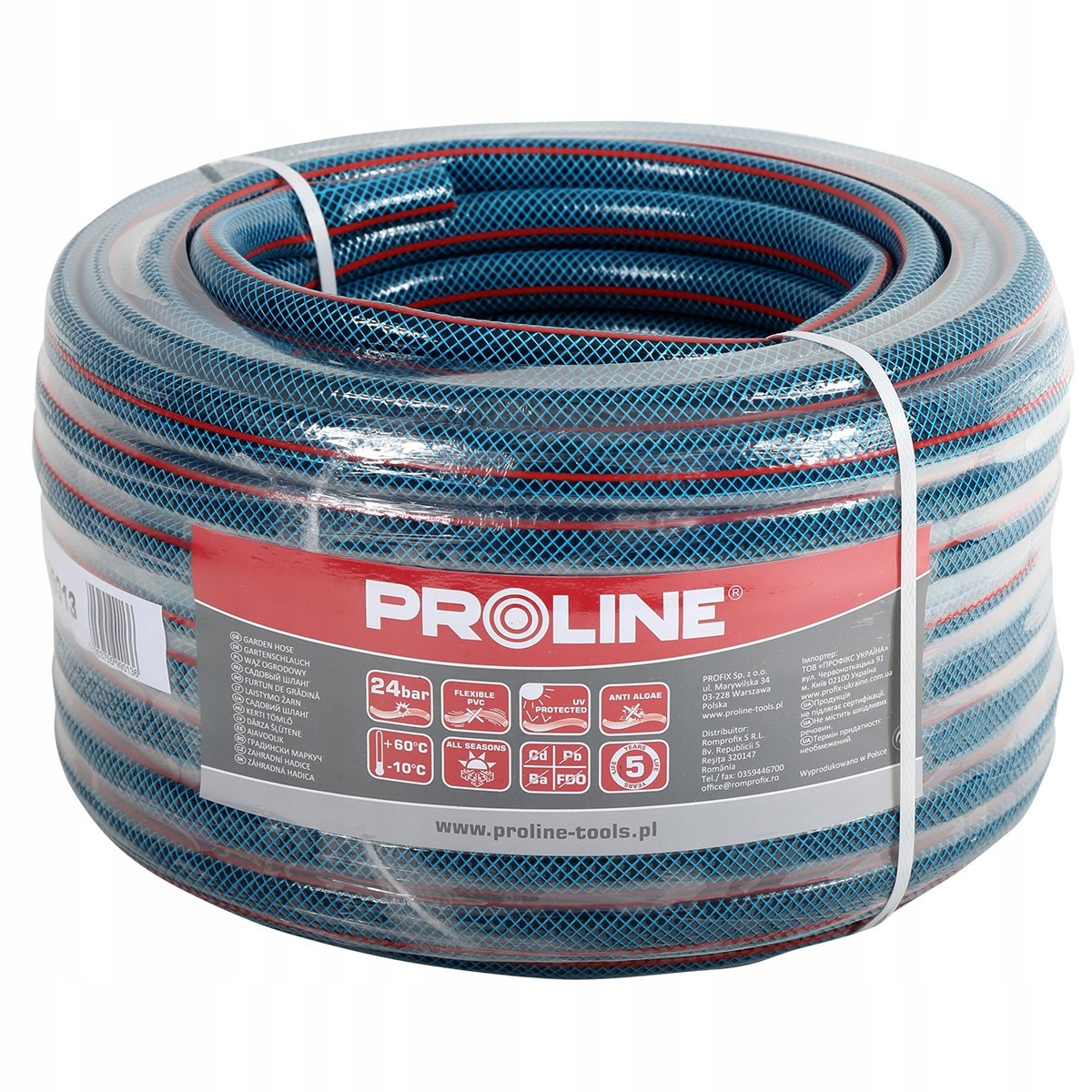 Wąż ogrodowy 4-warstwowy 1" 30m Proline 99443