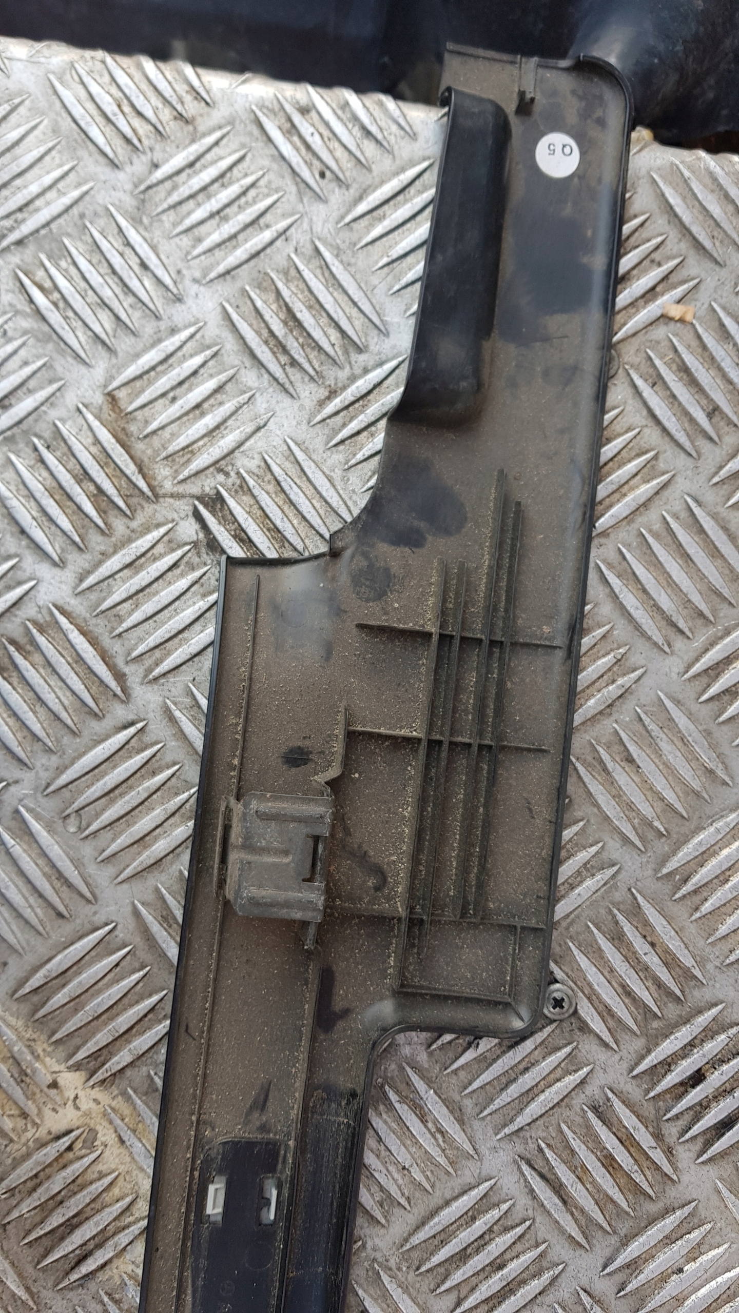 MERCEDES W169 moulding threshold left front