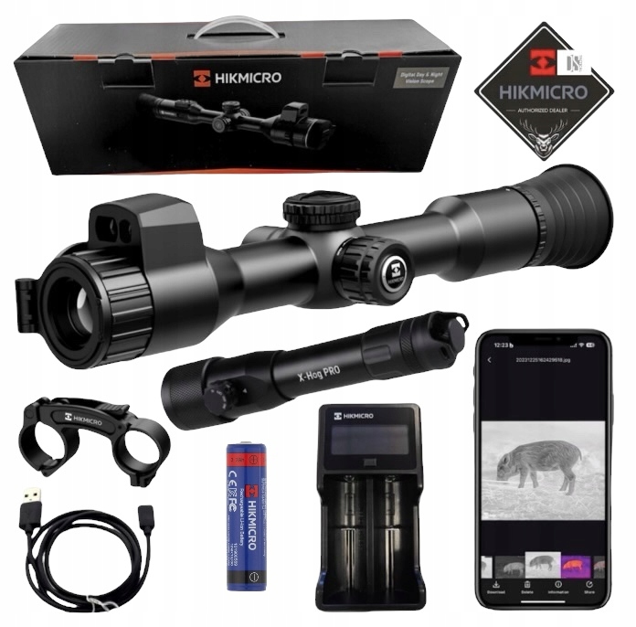 Noční vidění Hik. Alpex A40EL 4K Lite Lrf X-hog Pro v2 Led 940/850