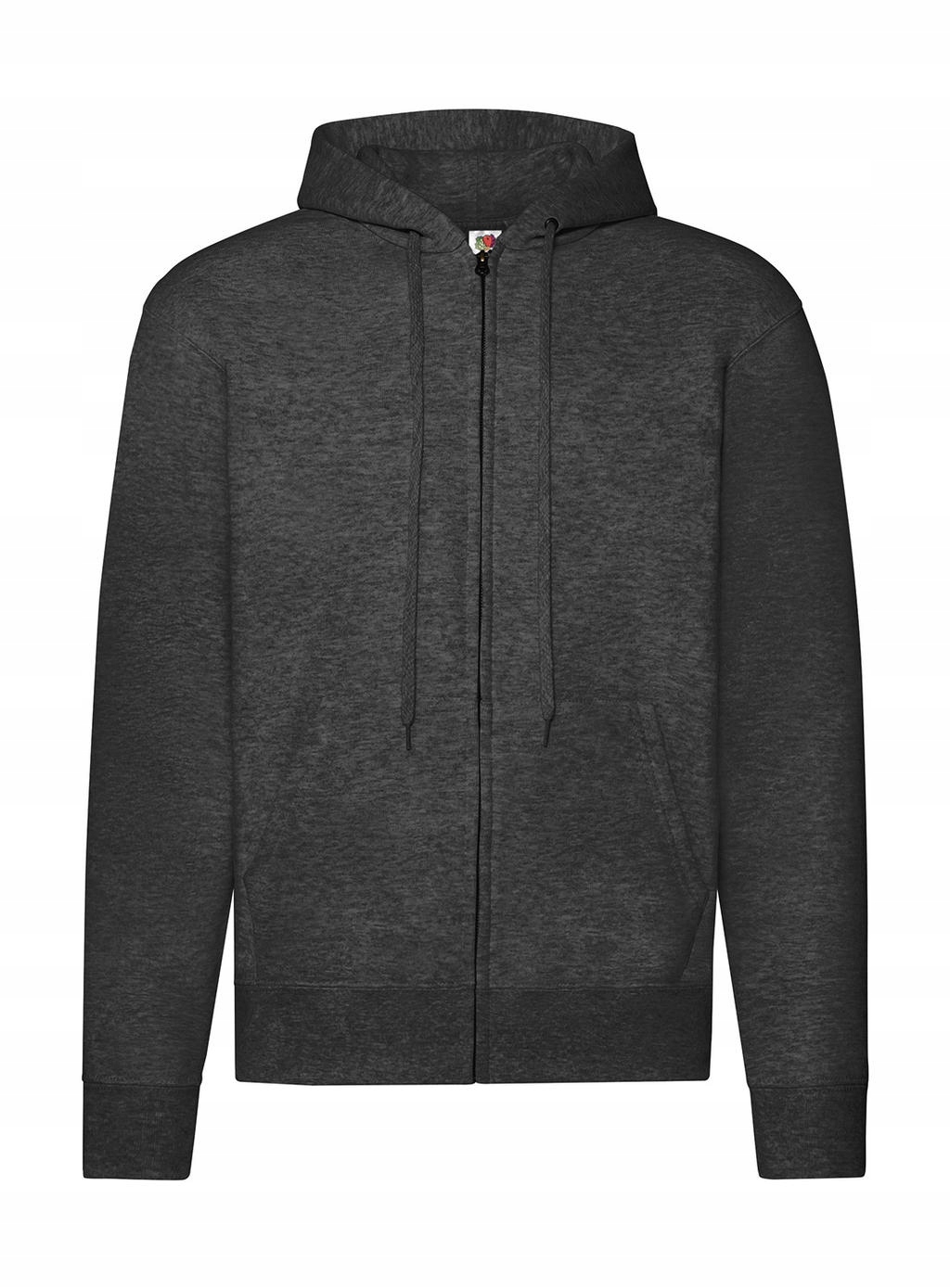 

Bluza Kaptur Zamek Fruit Of The Loom M DarkHeather