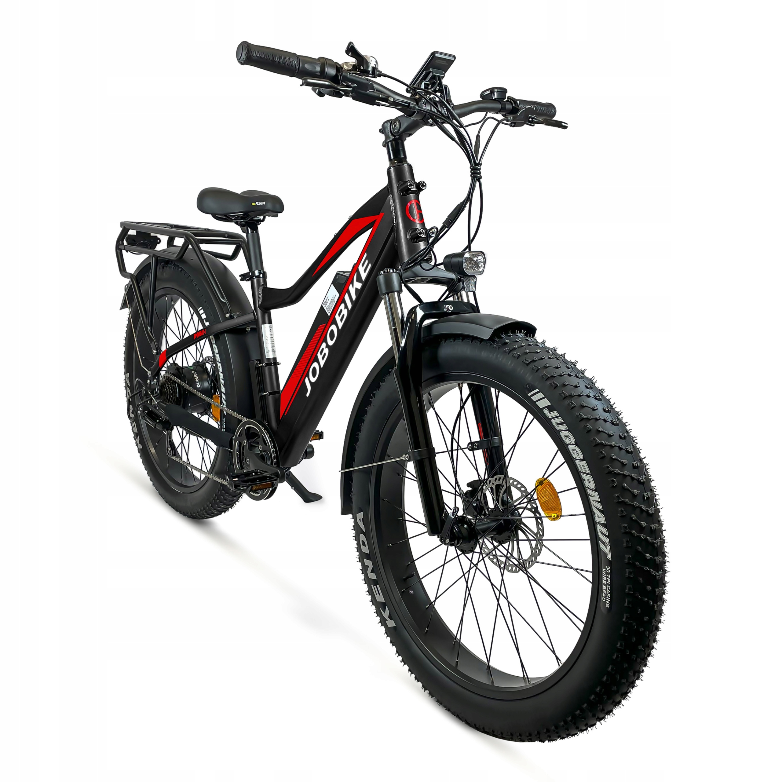 Rower Elektryczny Jobobike Robin Alum 48V Fatbike 26" Hamulce Hydrauliczne