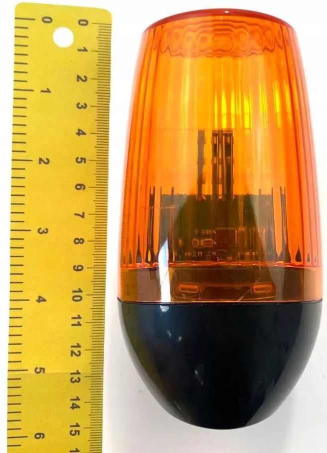 Lampa ostrzegawcza LED do bramy - Kogut, 12v/24v/230v, Niezawodna Rodzaj napędu do bram przesuwnych