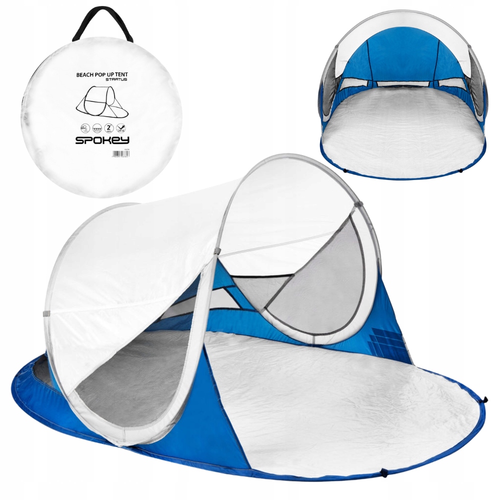 Namiot Turystyczny Plażowy Parawan Samorozkładający Ogrodowy Uv Spokey