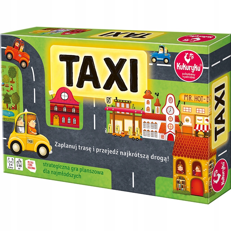 

Kukuryku Gra edukacyjna Taxi 5+