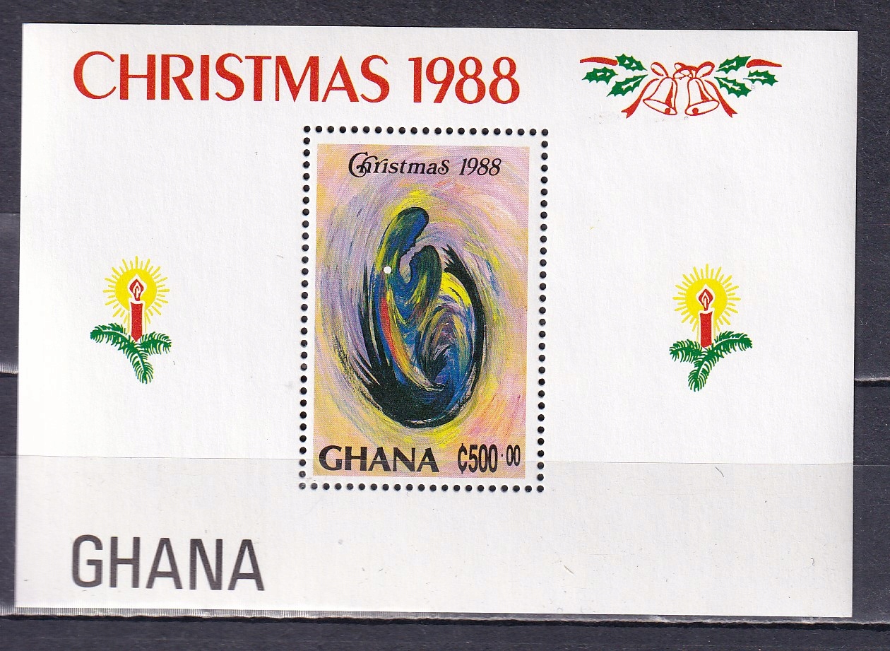 Ghana, Blok 132, 1988r.,stan **, A3904