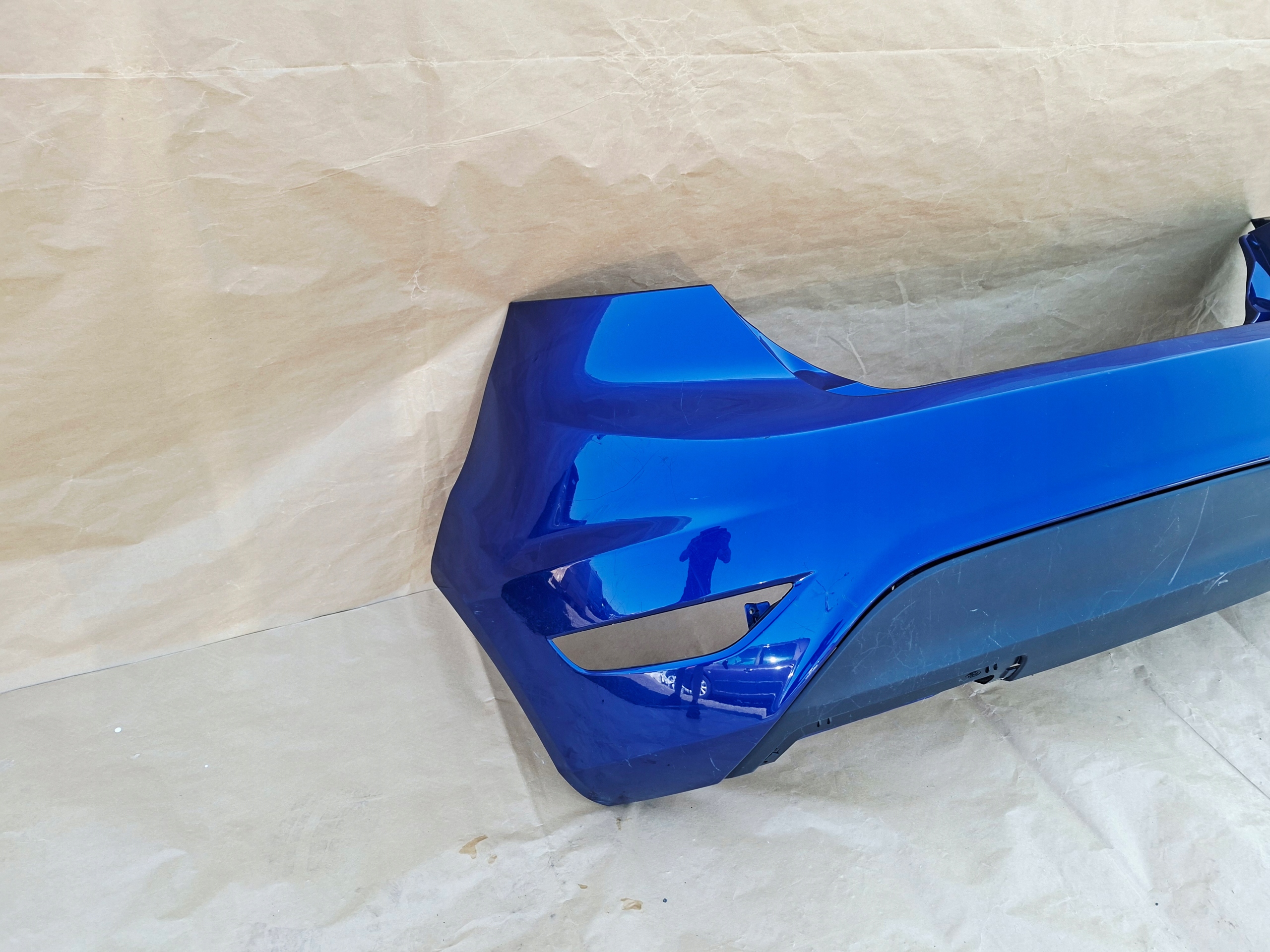 FORD FIESTA MK7 LIFT 2012-2017 bumper rear part DEEP IMPACT BLUE