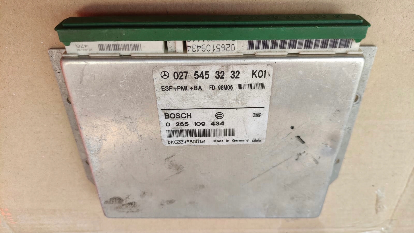 Mercedes E 210 Вт 210 ESP BAS модуль 0275453232