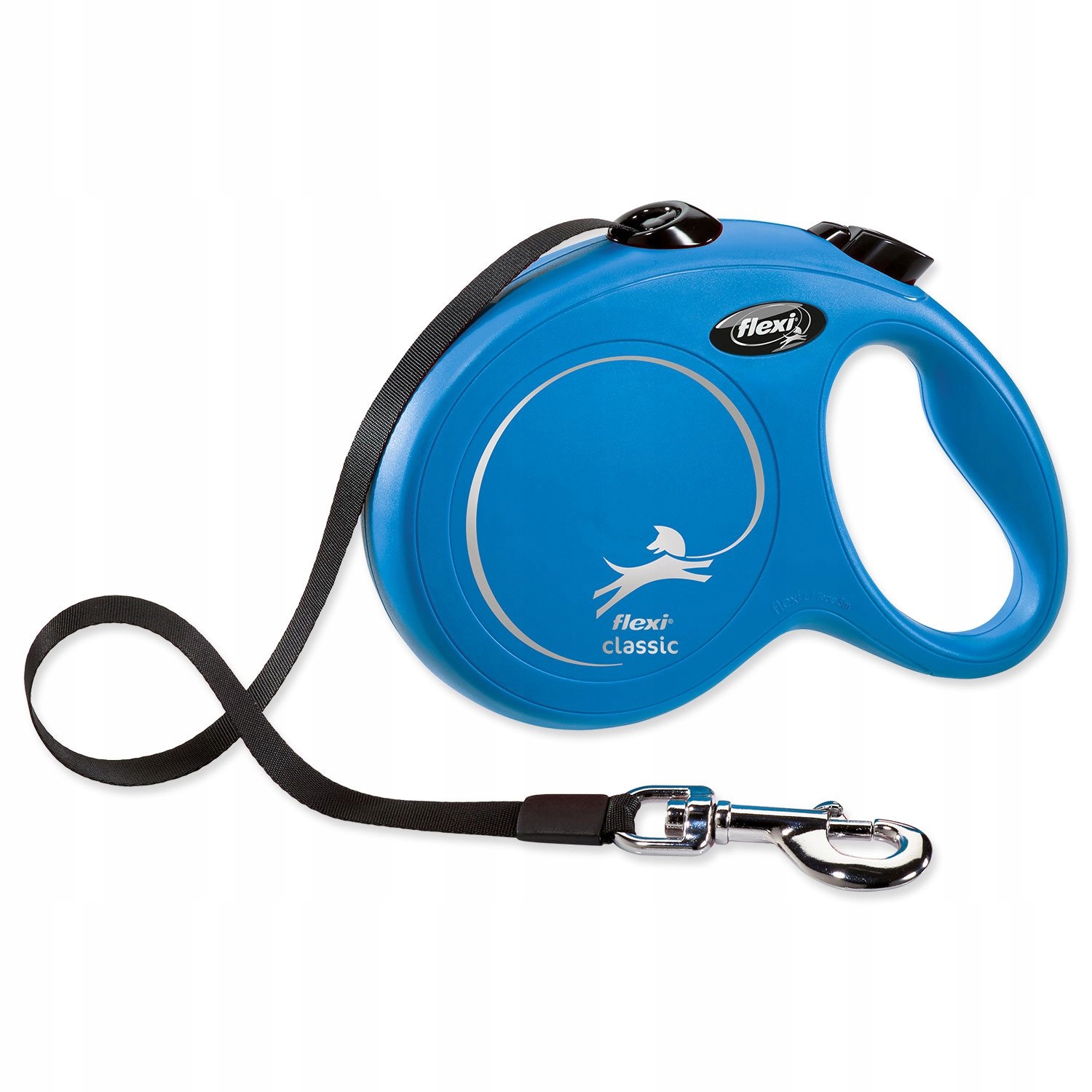 Levně Vodítko Flexi Classic New páska L modré 5m