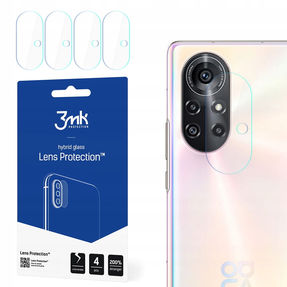 

4 Szkło hybrydowe do Huawei Nova 8 Pro 5G 3mk Lens