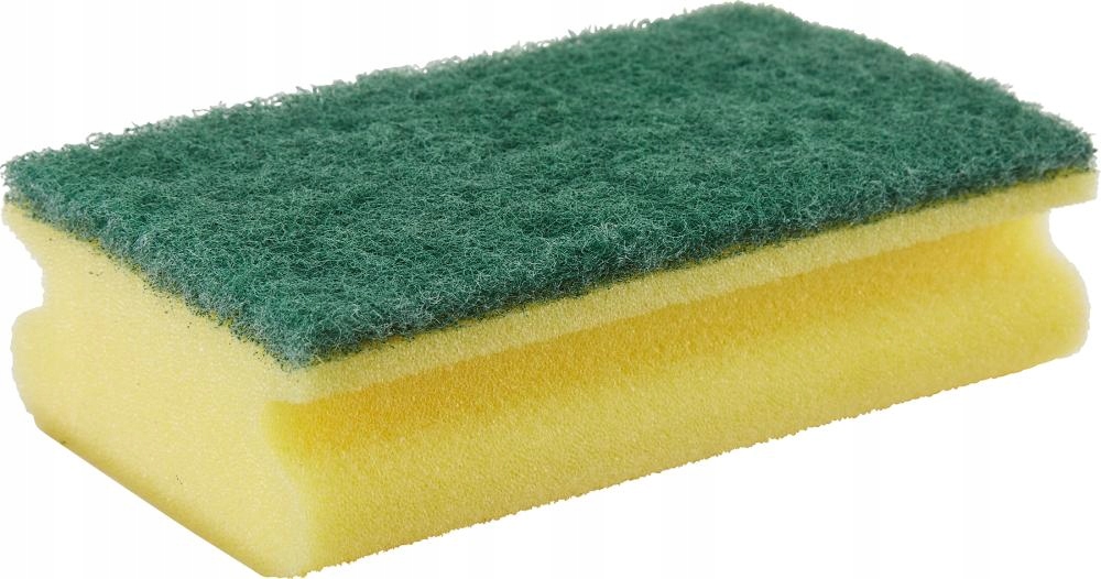 Pu polyuretanová brusná Houbička žlutá 8,5x6x4cm 30 kusů