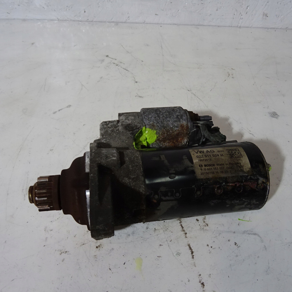 SKODA RAPID 1.6TDI starter 02Z911024H
