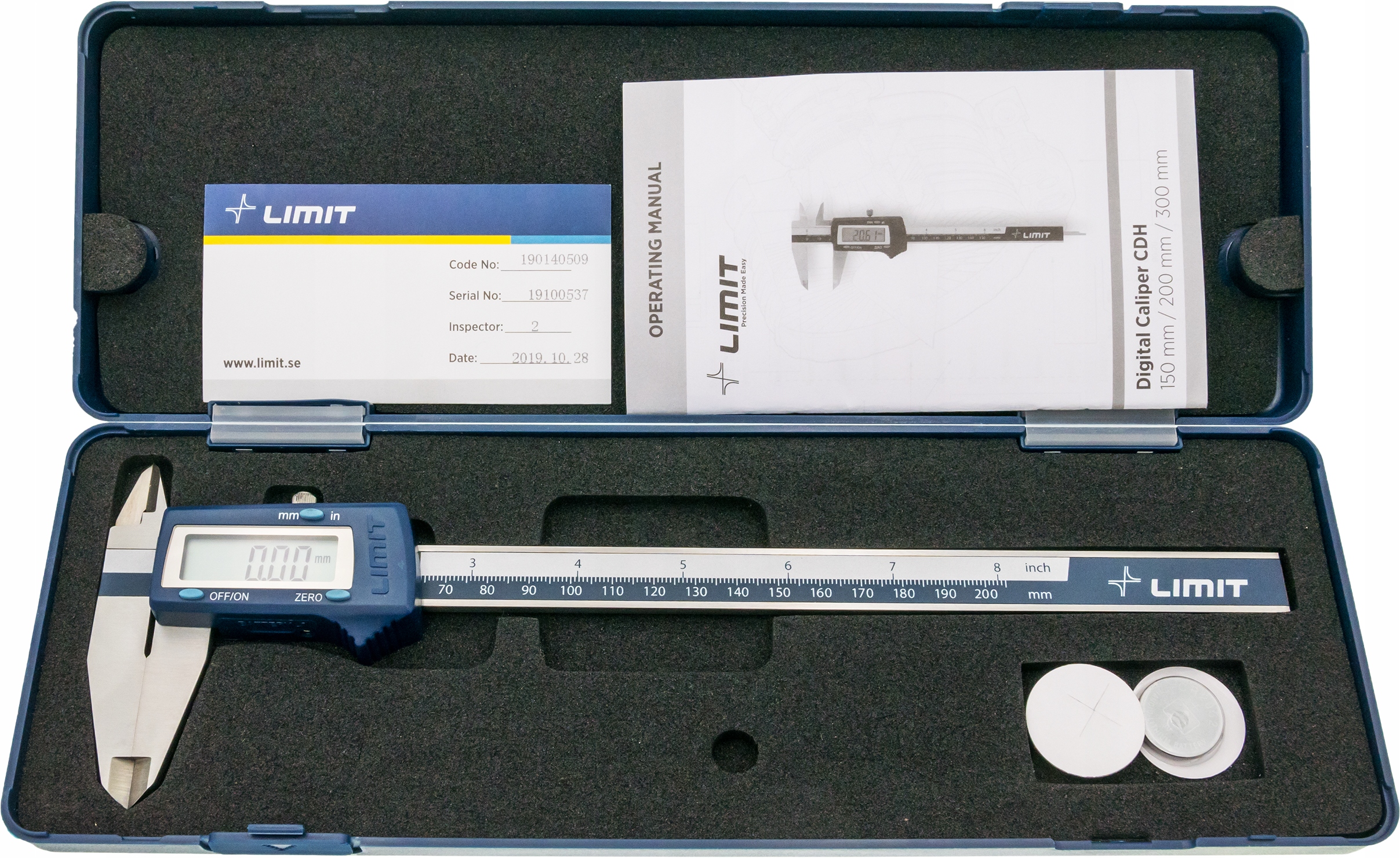 Suwmiarka Elektroniczna Limit CDH 200mm 19014-0509 Rodzaj elektroniczna