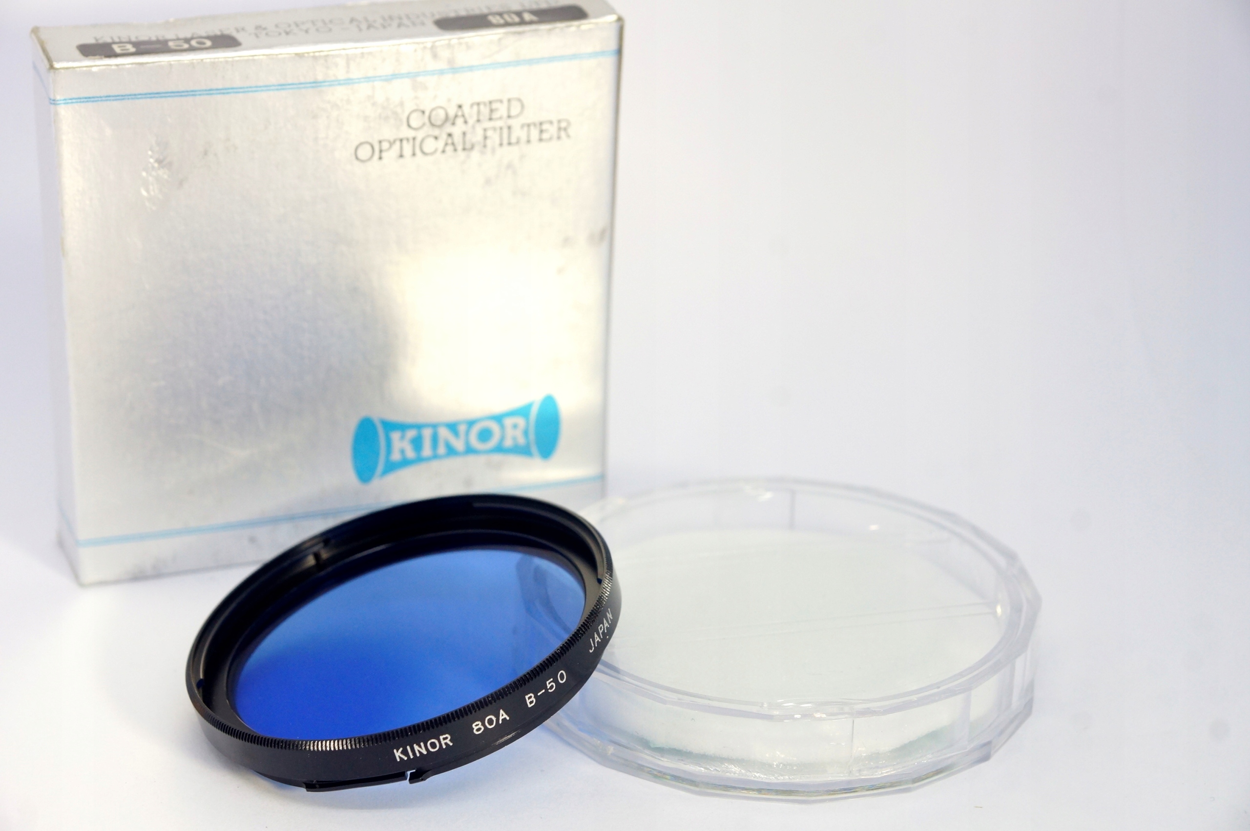 filtr Kinor 80A niebieski B-50 Japan Hasselblad