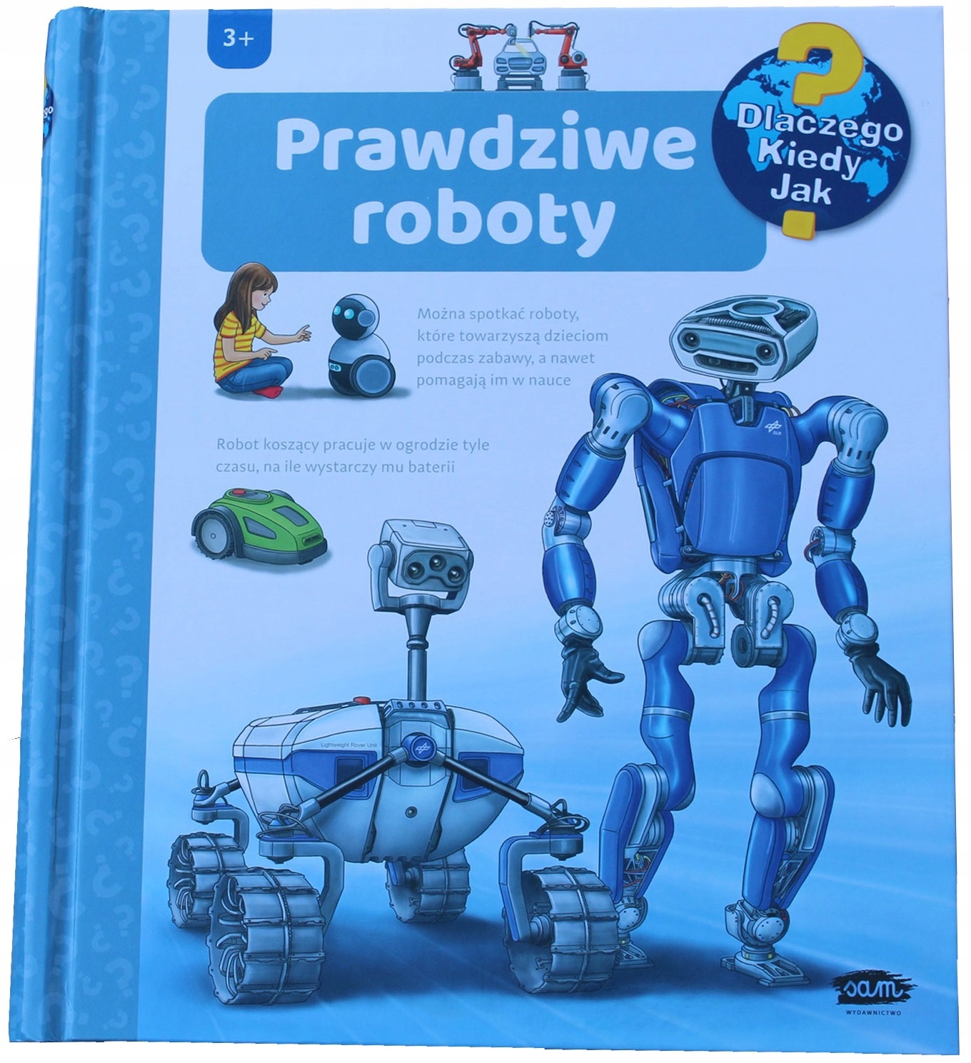 PRAWDZIWE ROBOTY KSIĄŻKA Z OKIENKAMI WYDAWNICTWO SAM