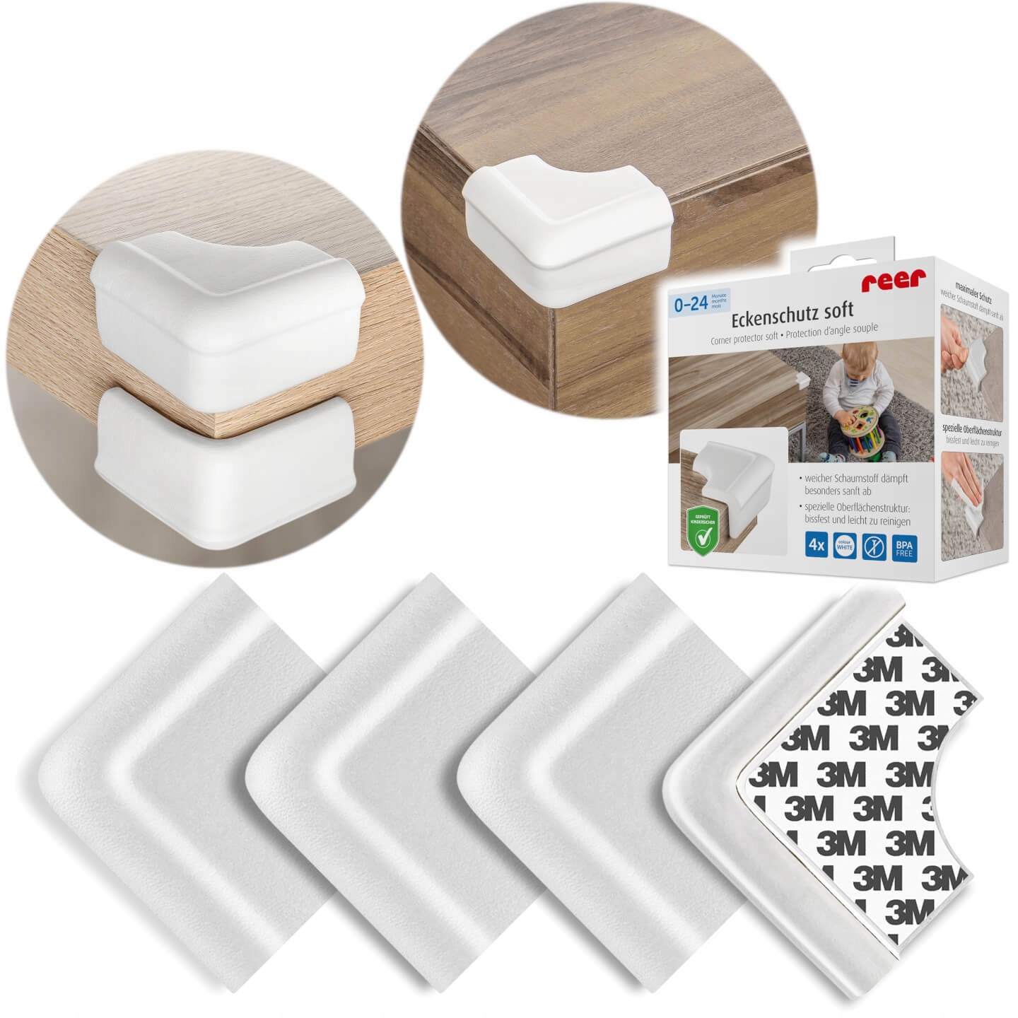 

Zabezpieczenie osłona narożników mebli 3M Reer