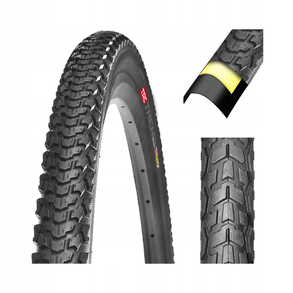 Opona rowerowa 28 Trc do roweru Mocna 700x40 42-622 Wkładka Antyprzebiciowa