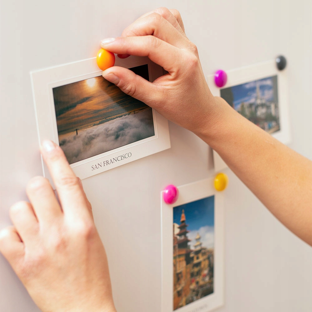 Kolorowe magnesy DRect 20mm 8 sztuk Marka D.rect