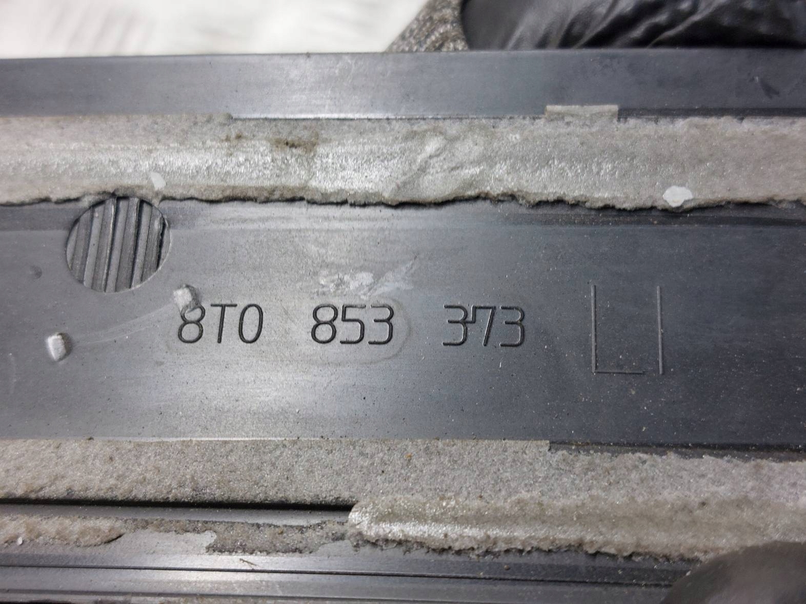 moulding threshold left + right AUDI A5 8T S LINE8T0853374 8T0853373