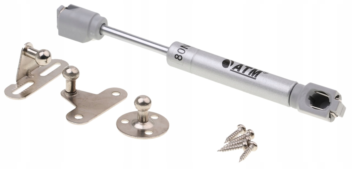 

Podnośnik Gazowy Siłownik Meblowy Krótki Mini 80N