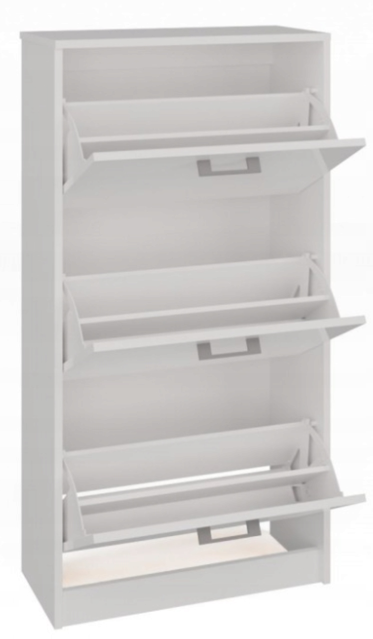 Szafka Na Buty Do Przedpokoju 60 cm Biała POLKA TS - 4 Kolory Szerokość mebla 60 cm