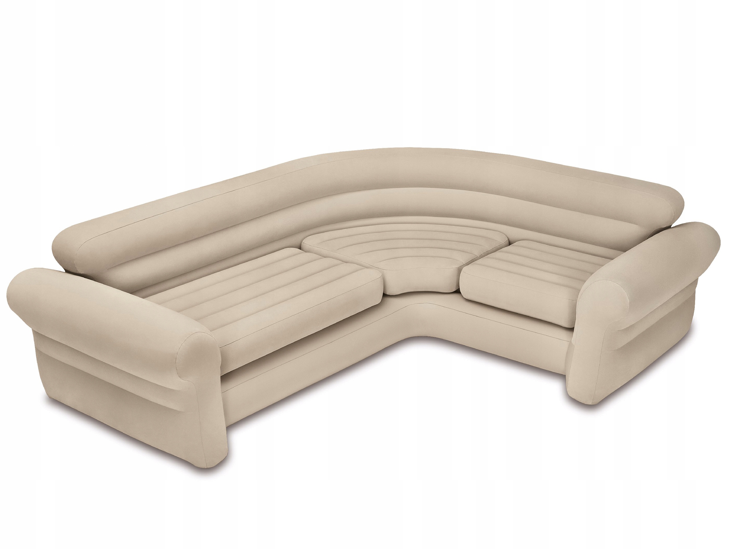 Duży Materac Dmuchany Sofa Dmuchana Kanapa Łóżko Intex 68575 Model 2025