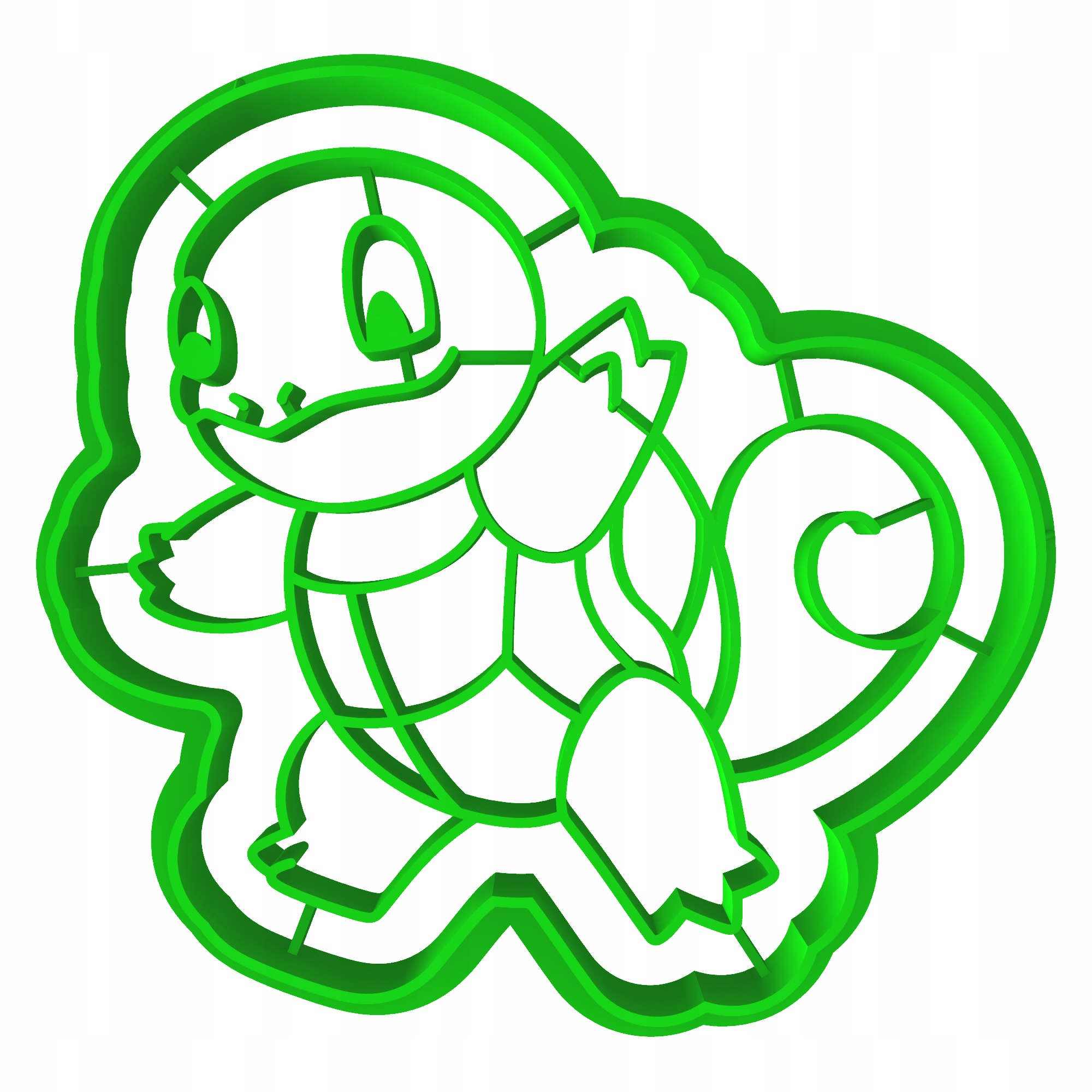 

Foremka Wykrawacz ciastek Pokemon Squirtle 1 8cm