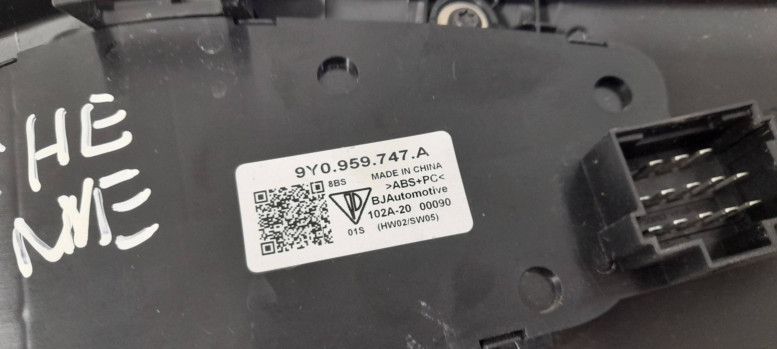 Porsche Cayenne 9Y0 9Y3 switch control seat left 9Y0959747A (PR48)