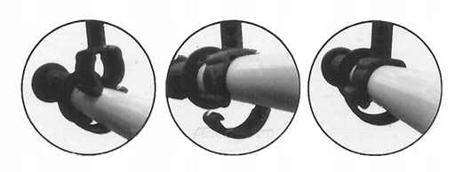 Koszyk wiatraczek dzwonek rowerowy na rower hulajnogę SPIDERMAN Odcień granatowy