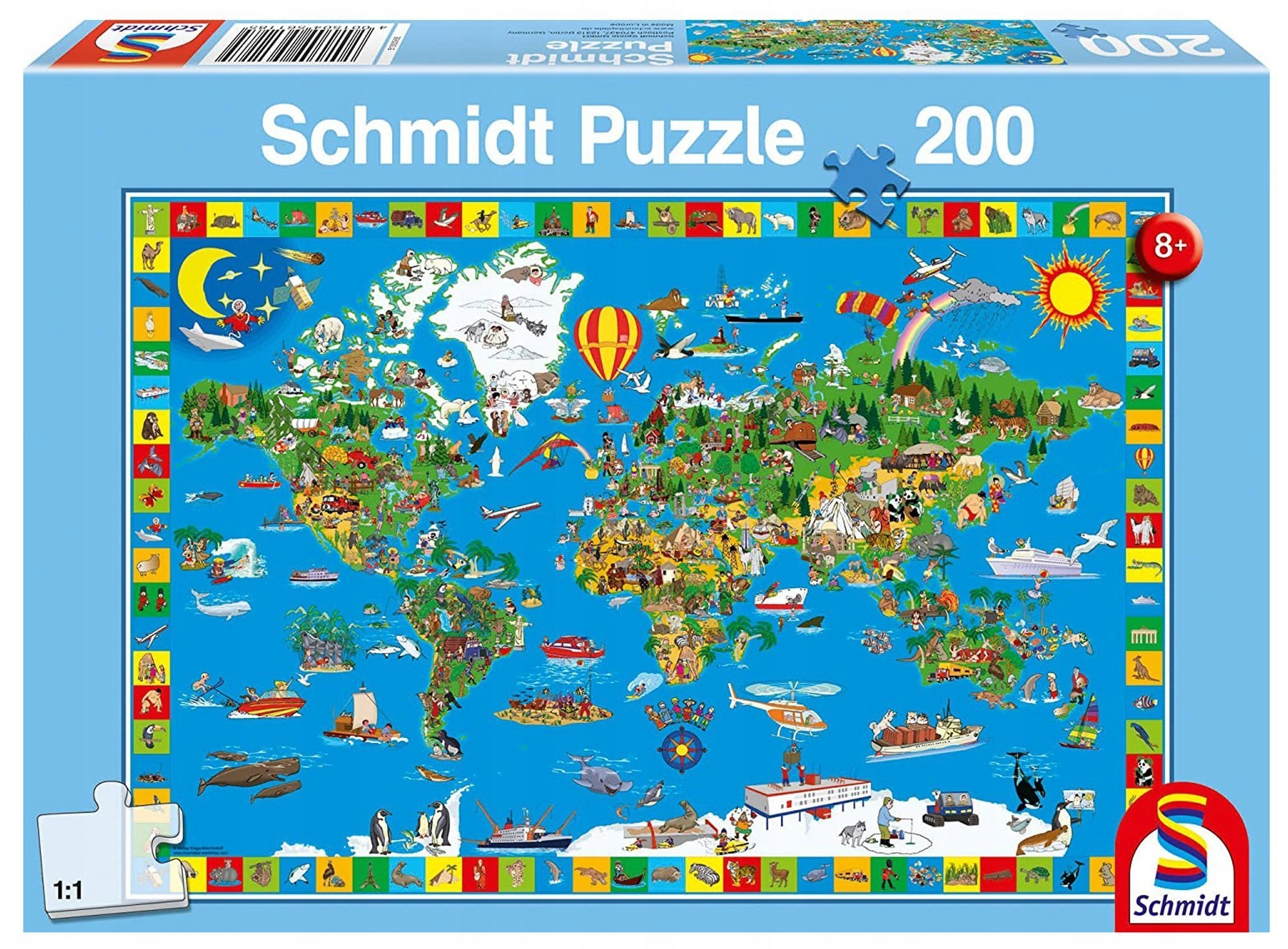 

Schmidt Puzzle 200 el Twój niesamowity świat