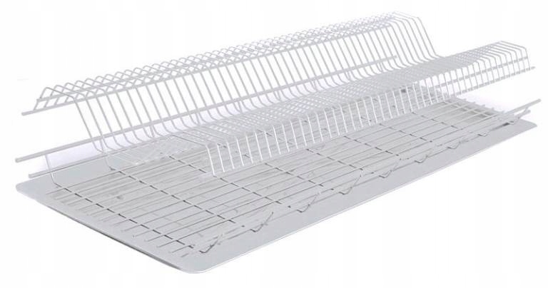 Levně Sušička/odkapávač Na Nábytkové Nádobí 80CM Bílá