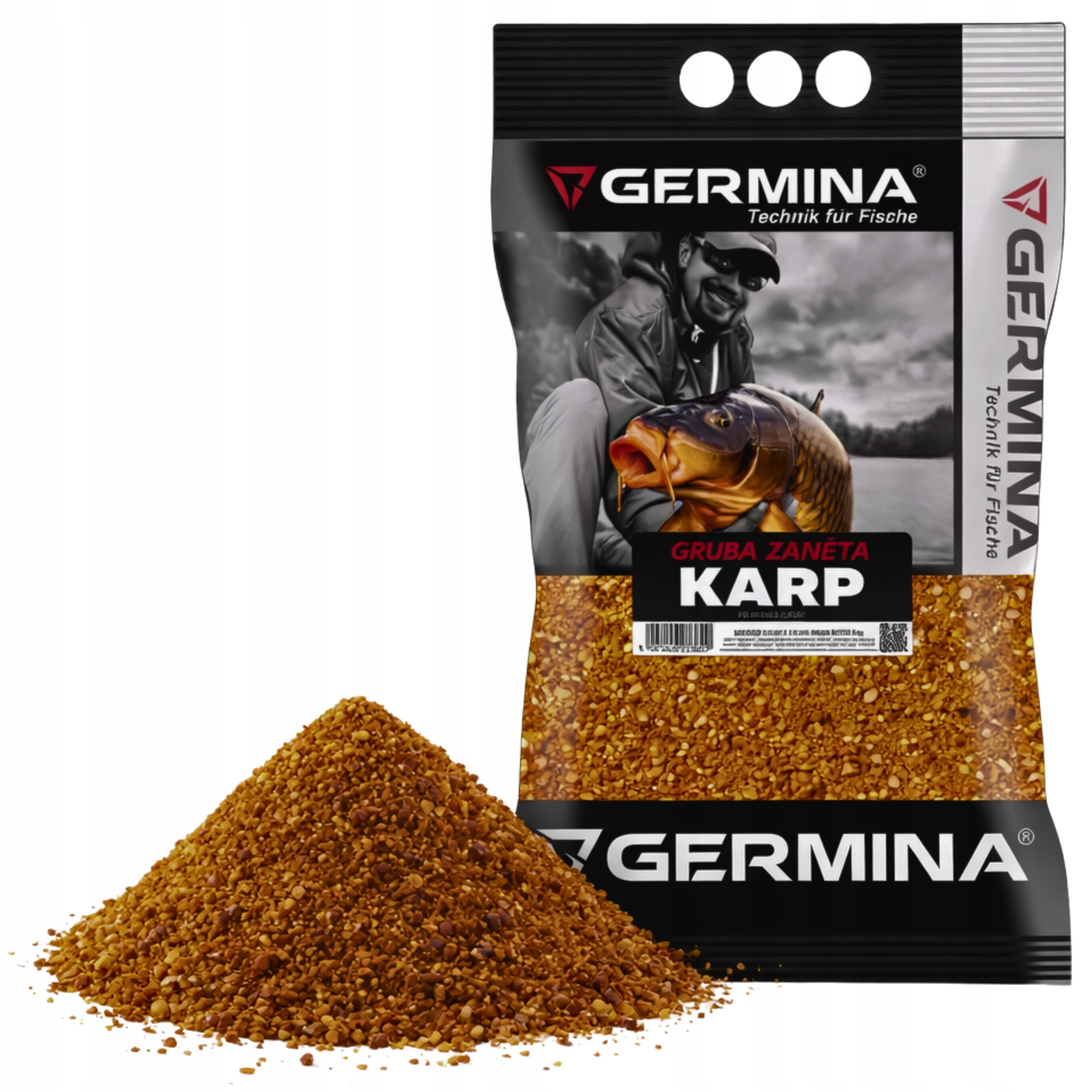 Zanęta Germina Gruba Karp 3kg Feeder Grunt