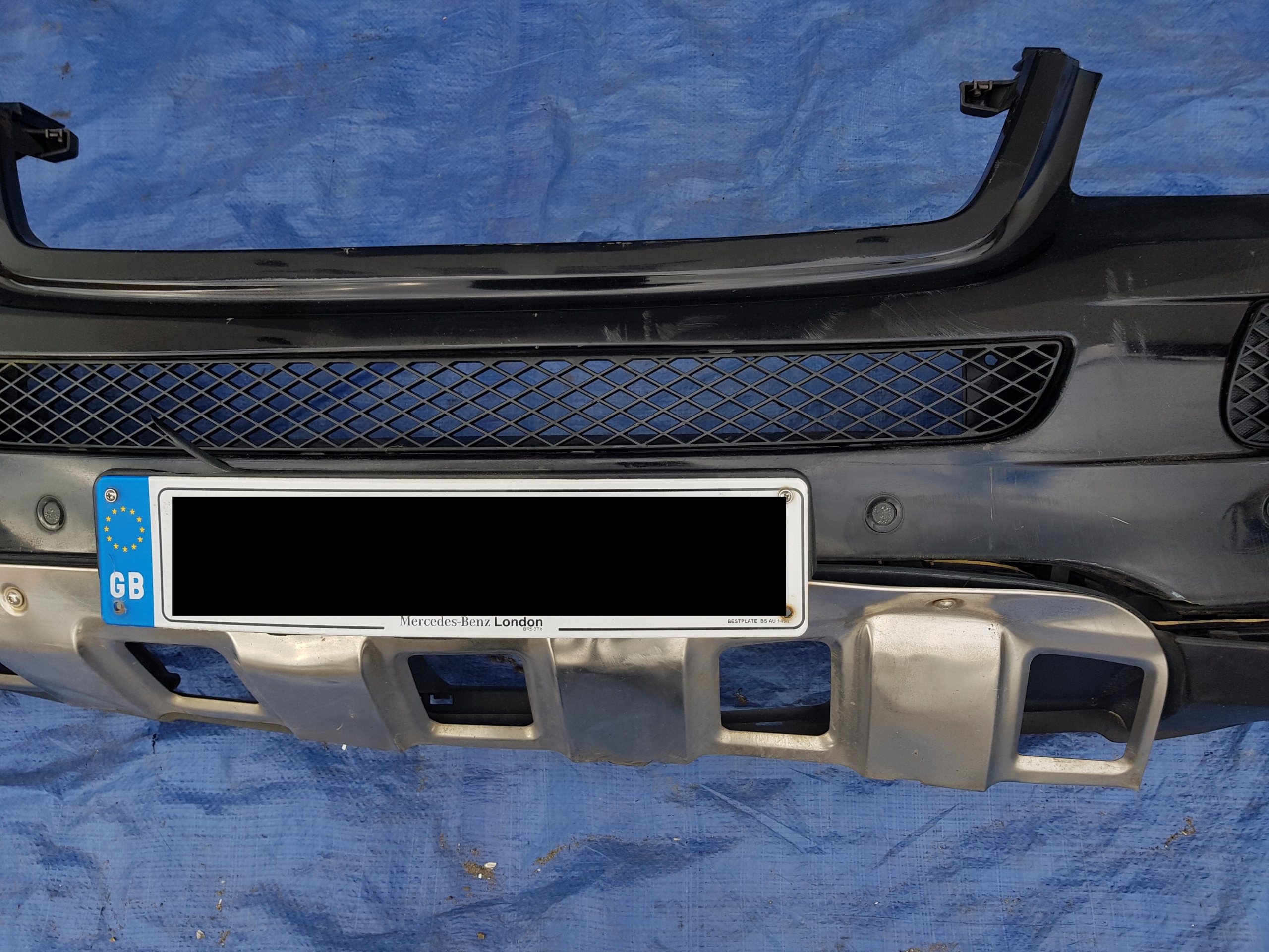 bumper front front MERCEDES ML W164 C197 197 XENON