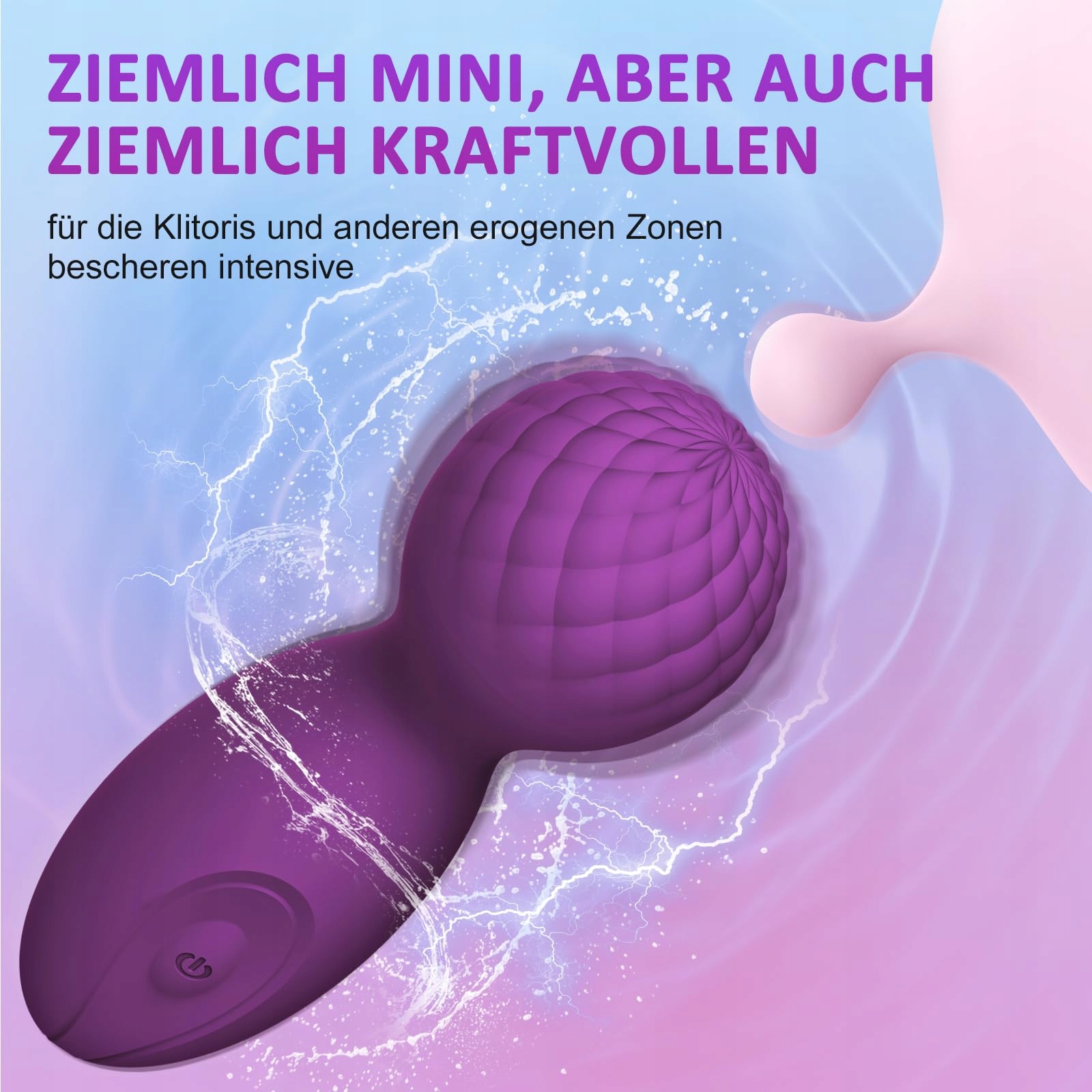 ORSLUM Mini Wibrator Dla Kobiet Cichy Masażer Klitoris Sex Zabawka — miniatura 2