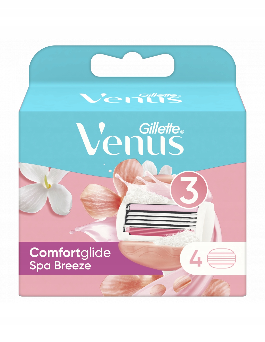 

Gillette Venus Spa Breeze ostrza wkłady 4szt