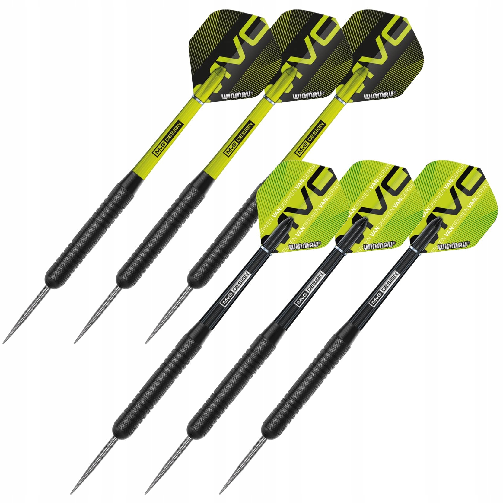 WINMAU Michael Van Gerwen Zestaw Szafka Tarcza Rzutki Akcesoria — miniatura 5