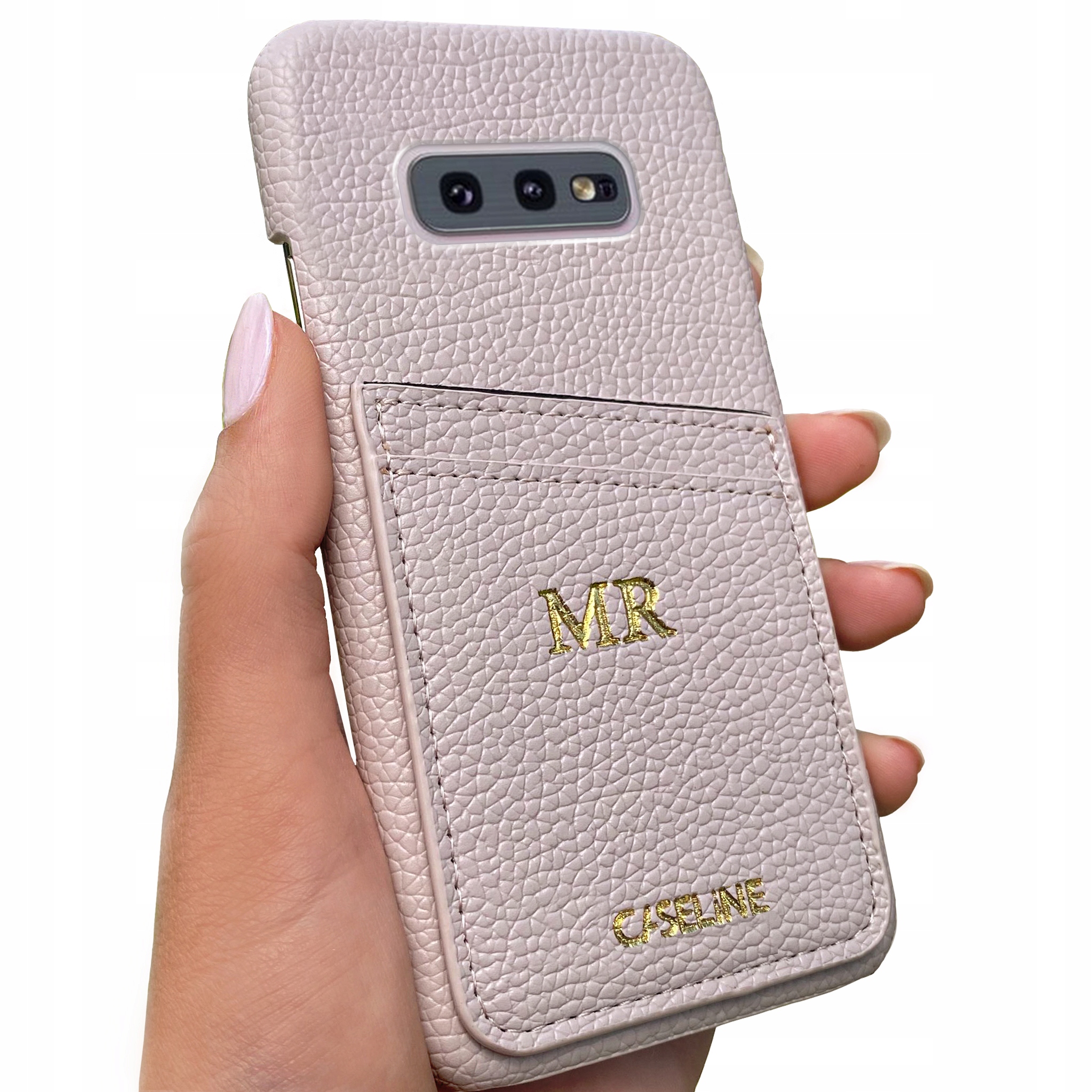 

Etui Monogram do Samsung S10E inicjały