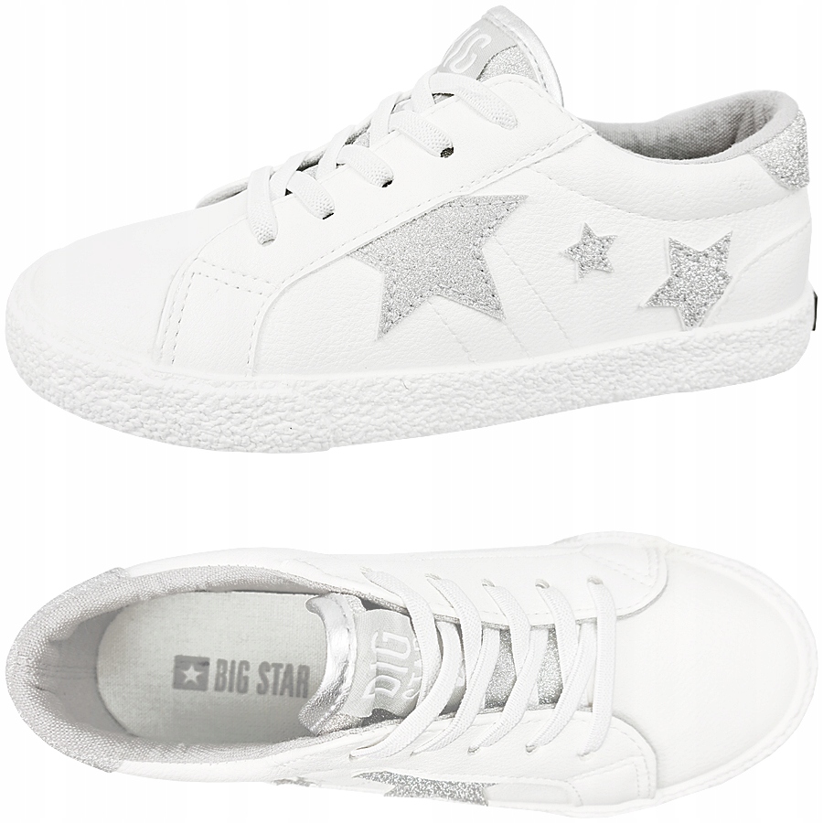 

Trampki dziecięce Big Star buty białe FF374034 31