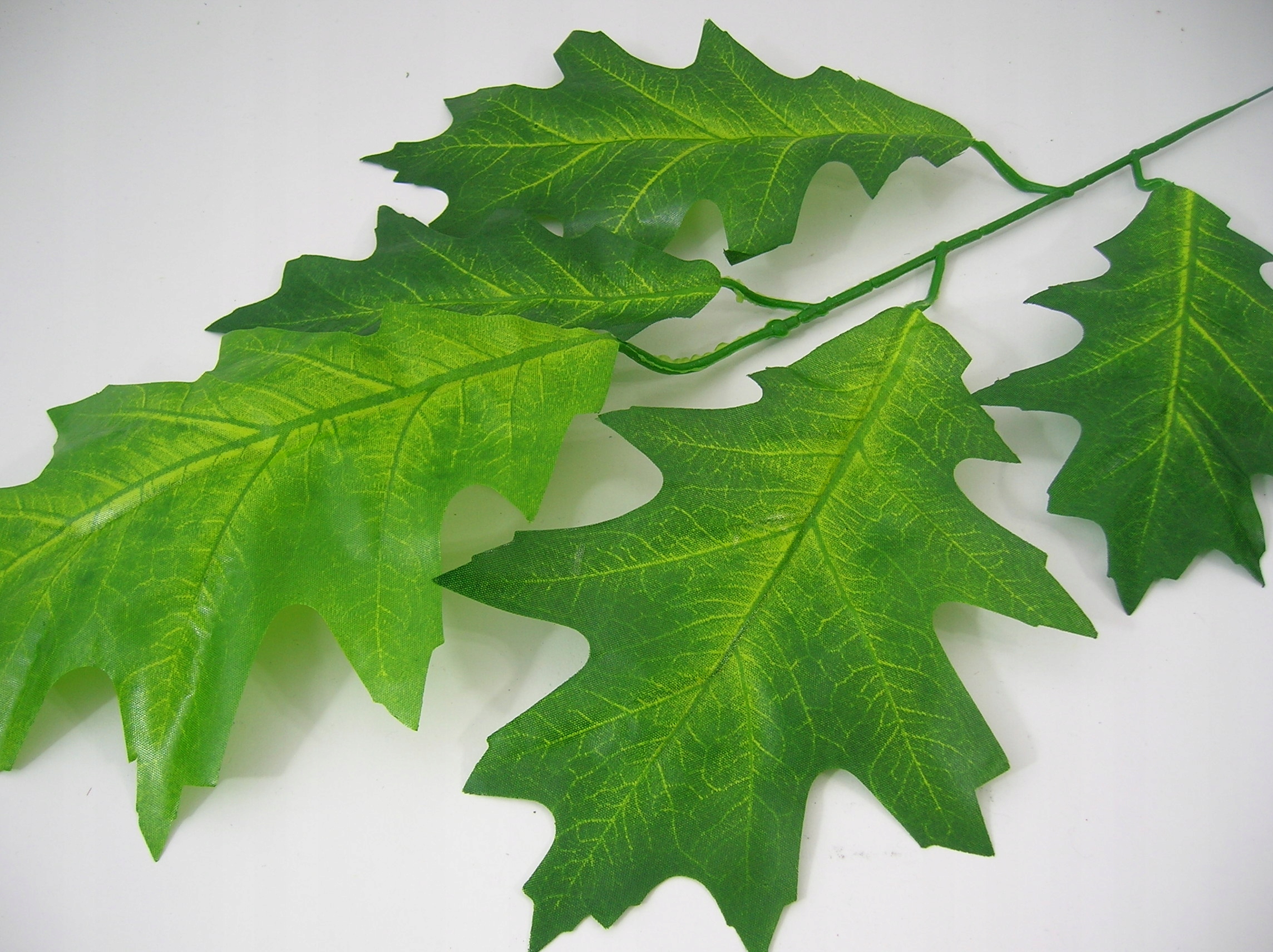 M. LIŚĆ DĘBU SZTUCZNE LIŚCIE DĘBU KOMPLET 3 SZTUK Marka inna