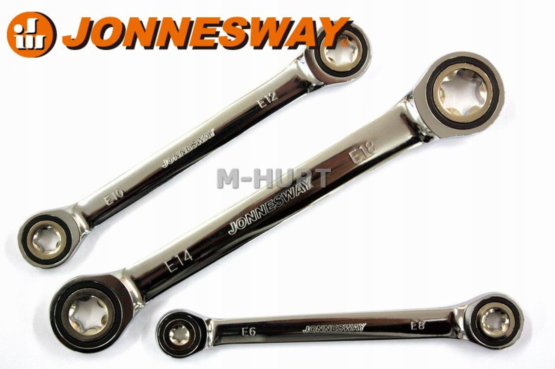 

Klucz Torx E20 E24 Oczkowy Z Grzechotką Jonnesway