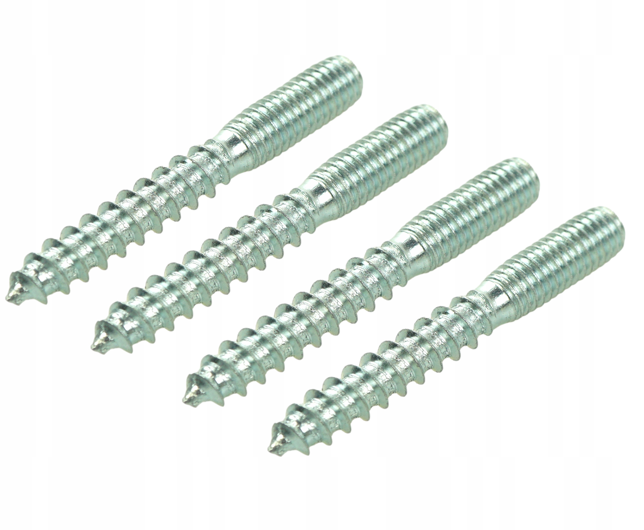 

100x Szpilka dwustronna drewno metal 8x60 mm torx