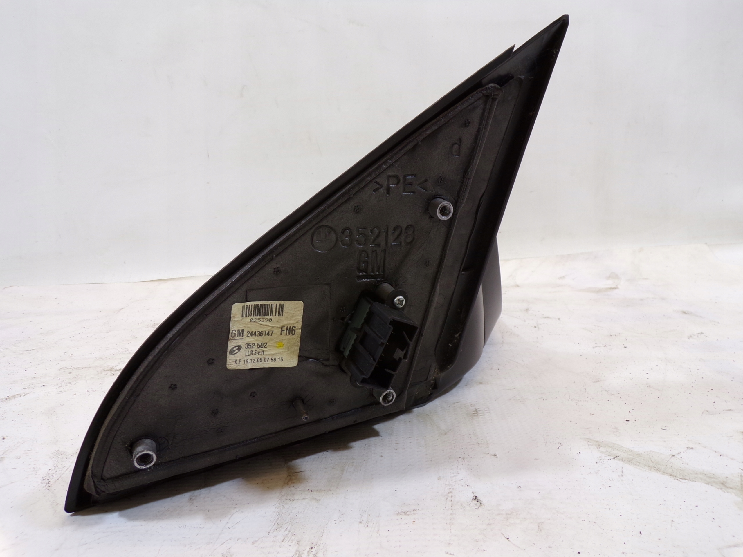 mirror right OPEL VECTRA C LIFT 5PIN