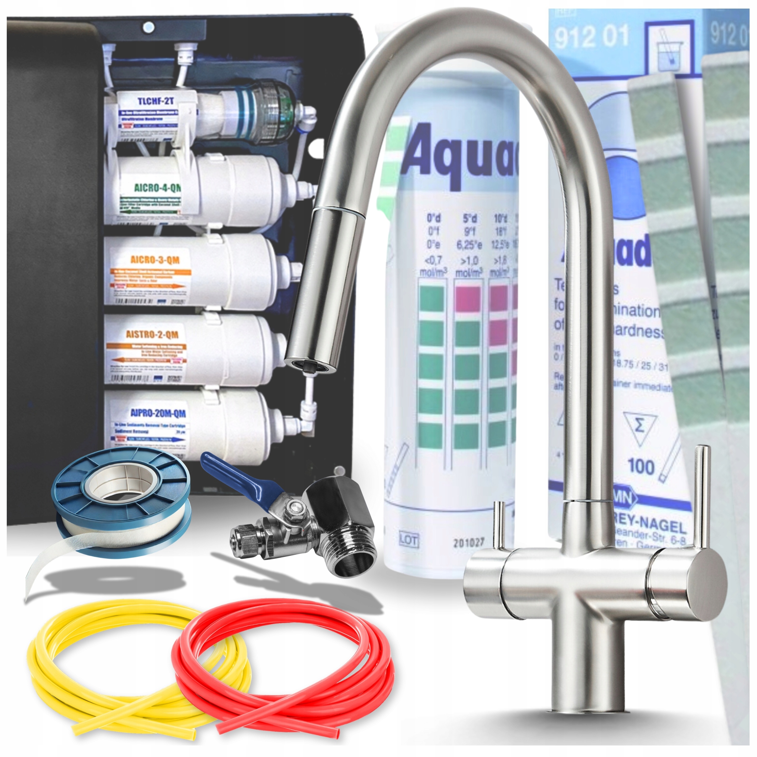 Hotová sada Kuchyňská baterie Zařízení na čištění vody Bonus Bonus