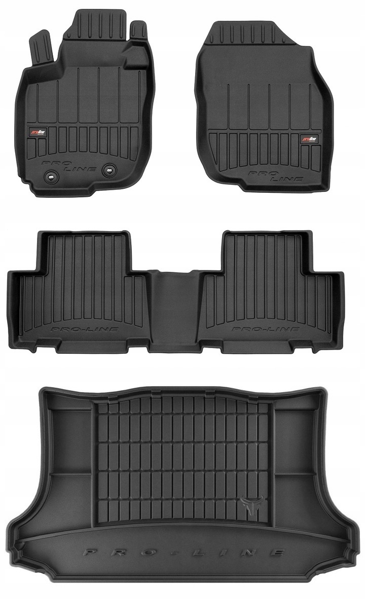 

Zestaw 3D Dywaniki gumowe i mata Toyota Rav4 III 3