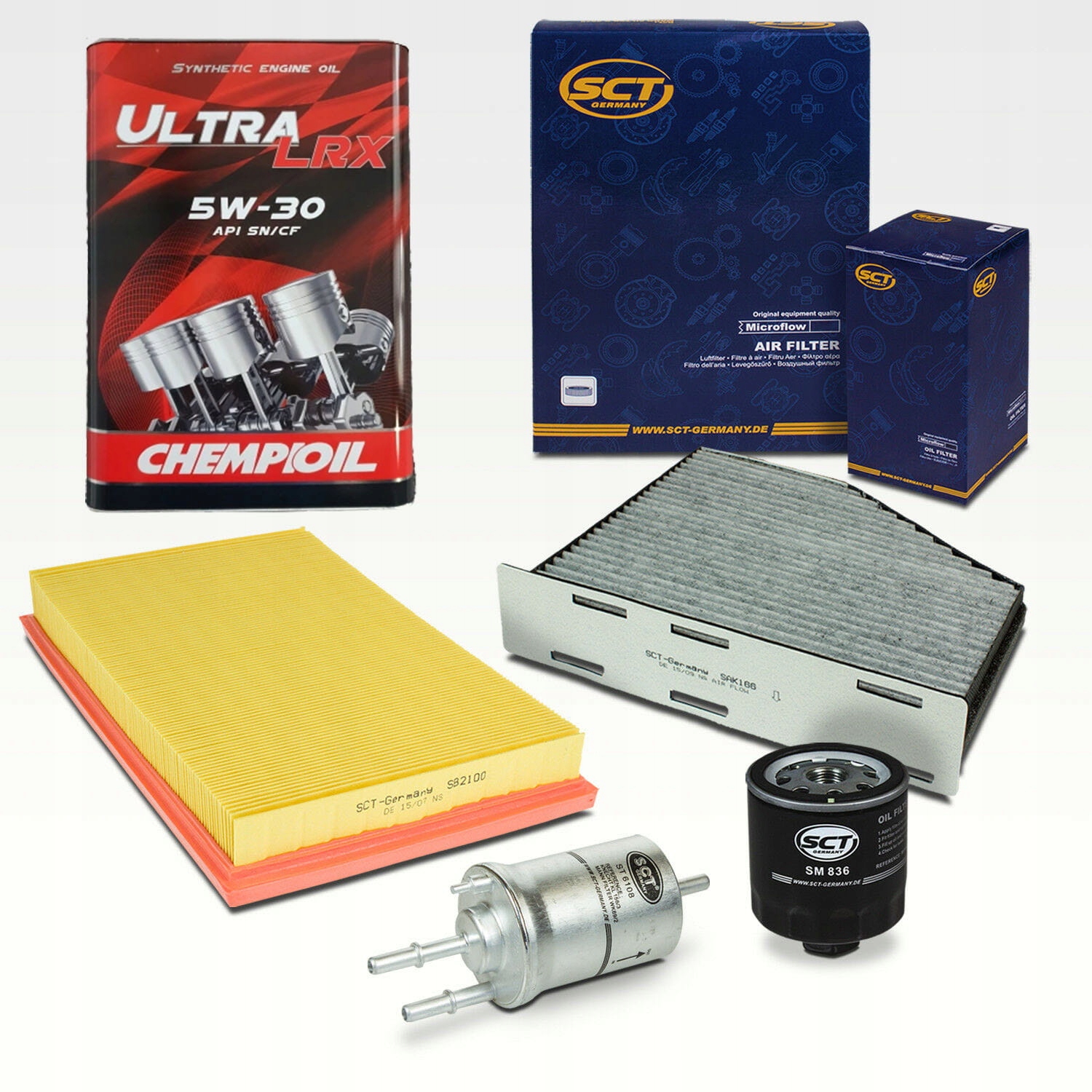 

Zestaw filtrów Vw Golf V 5 1.4 16V +olej