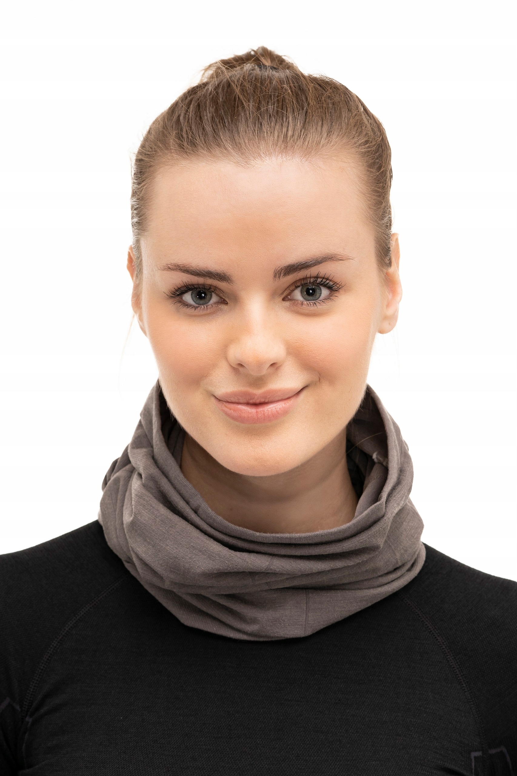 KOMIN TERMOAKTYWNY BRUBECK WEŁNA MERINO CHUSTA BANDANA OCHRONNA UNISEX S/M Rozmiar S