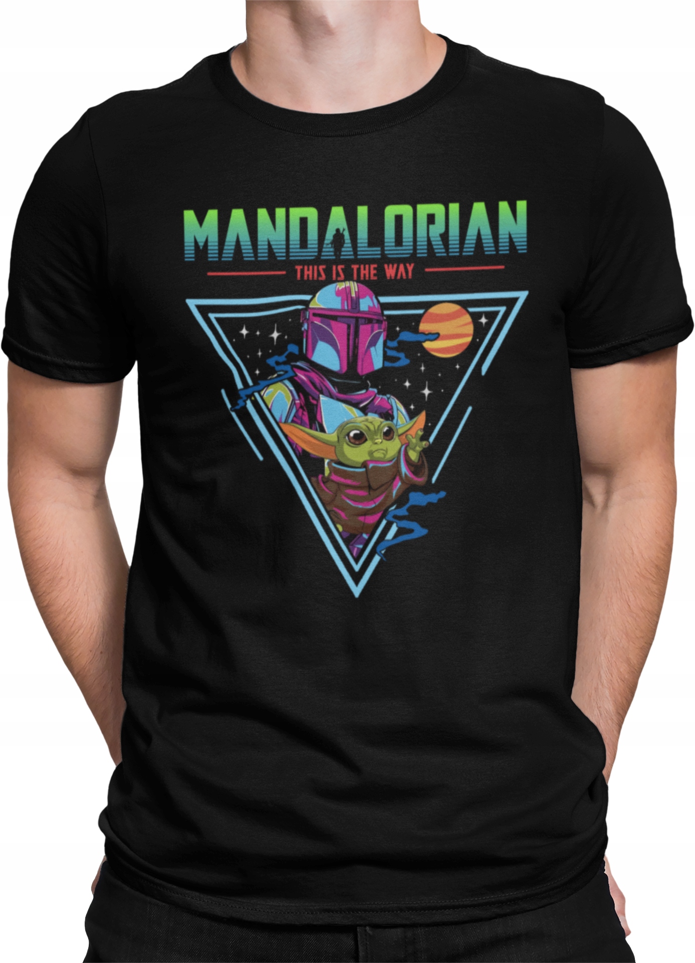 

Koszulka Mandalorian Męska T-shirt Star Wars XXL