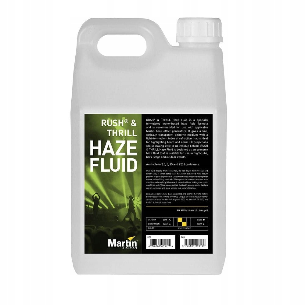 Martin Rush & Thrill Haze Fluid 5 l kapalina pro generátory mlhy