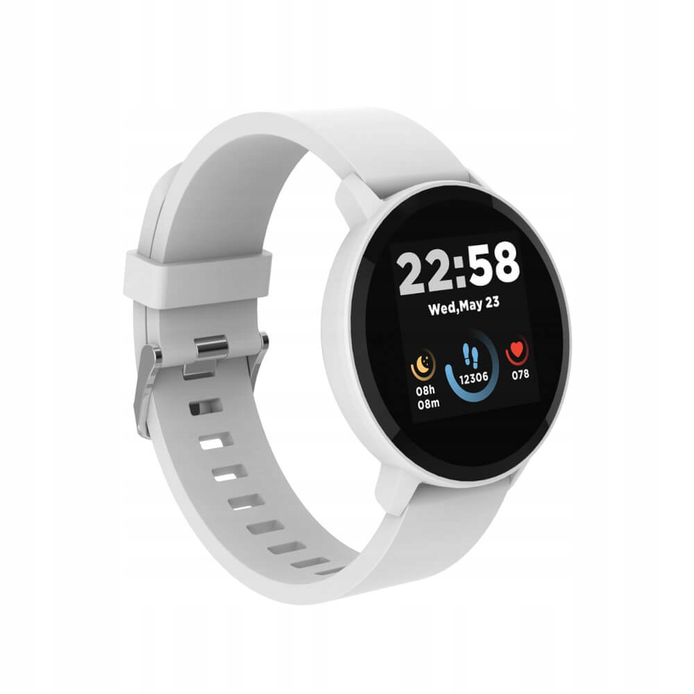 CANYON Smartwatch Lollypop SW-63 Srebrno - Biały — 8
