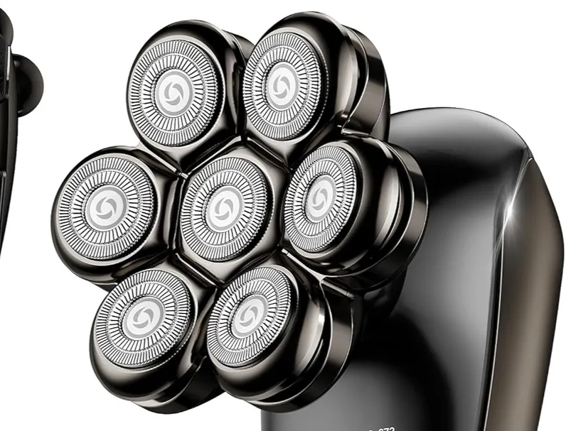 Głowica wymienna do golarki dla mężczyzn golenie na mokro i sucho 7 ostrzy