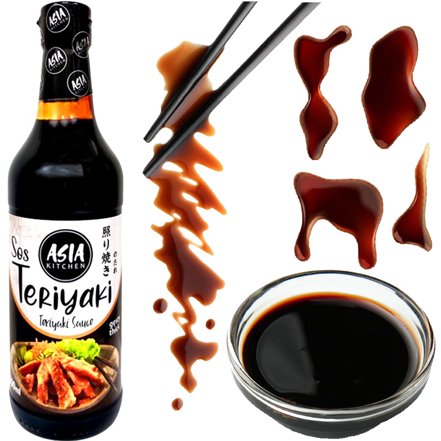 

Sos Marynata Teriyaki Gęsty Sos Sojowy 500ml